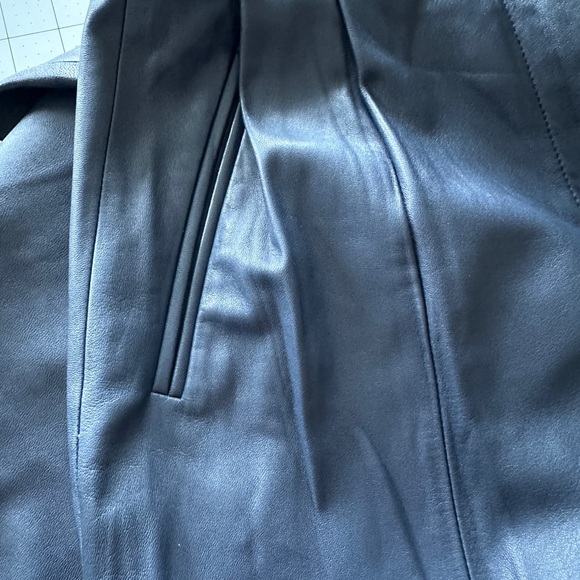 Veda pleated leather pants - Picture 4 of 9